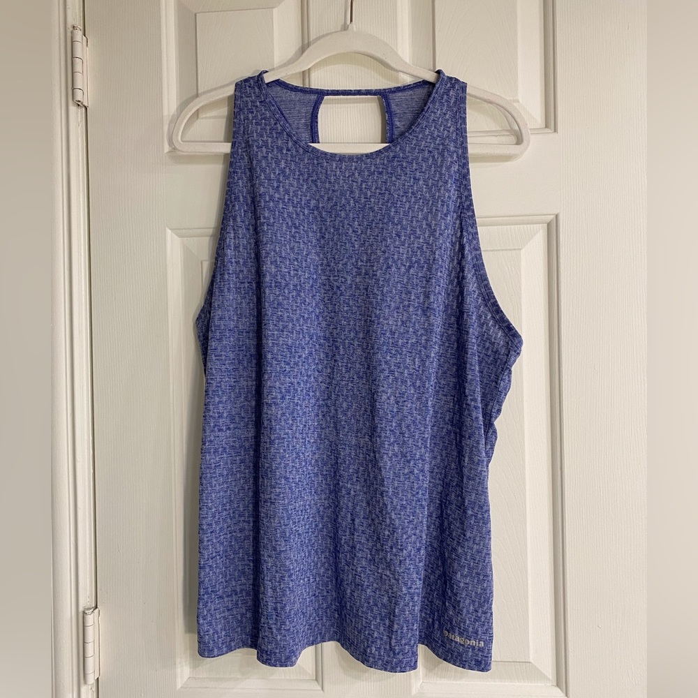 Brand New Blue Patagonia XL Women’s Ridge Flow Tank Top